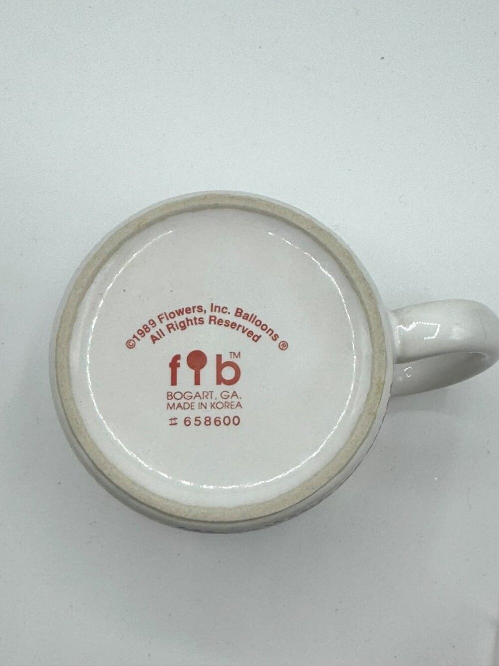 Get Well Soon Mug Balloons 1989 Vintage Ceramic 10oz Coffe Cup Colorful - Picture 9 of 10